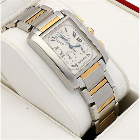 cartier tank francaise women& 39|cartier tank francaise chronoflex.